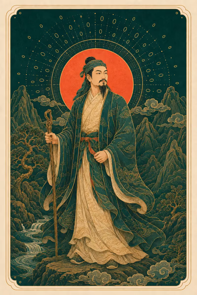 Tranh chân dung Tản Viên Sơn Thánh